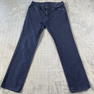 Bonobos Jeans Mens 33x32 Blue Travel Slim Straight Classic Office Preppy‎ 32x30